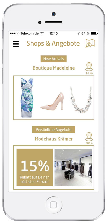 Fashboom Feature individuelle Angebote