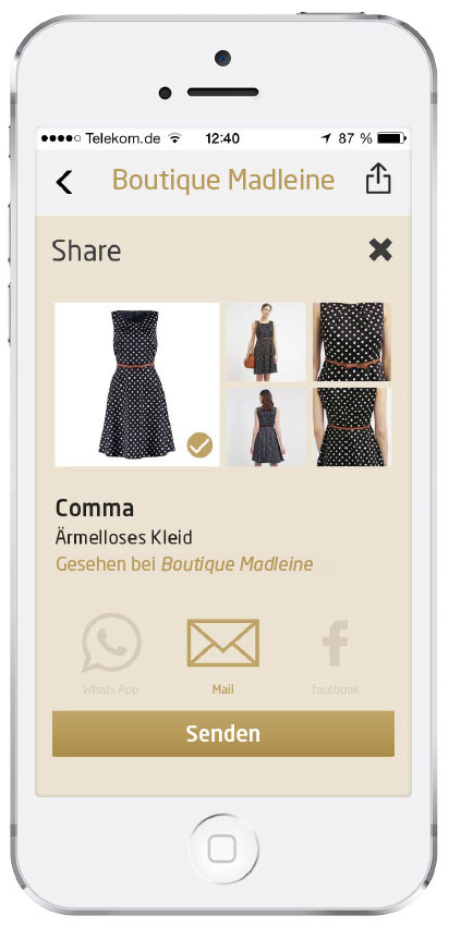 Fashboom Feature Sharing